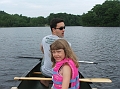 canoeing - klea and Tim S july 5 2006 holland pond trail